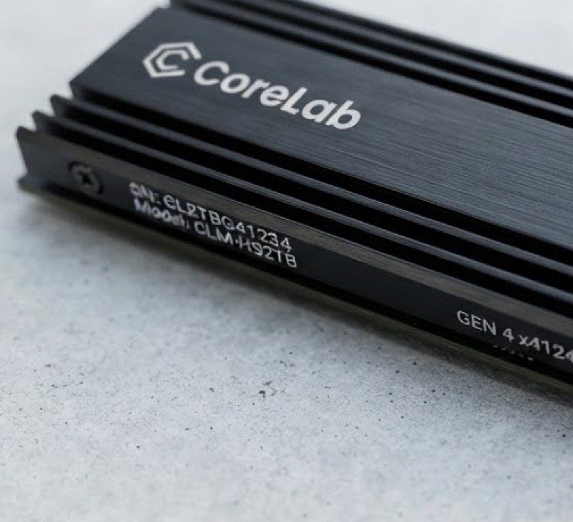 1TB NVMe Gen4 SSD — PCIe Gen4 x4 · M.2 2280 · Heatsink